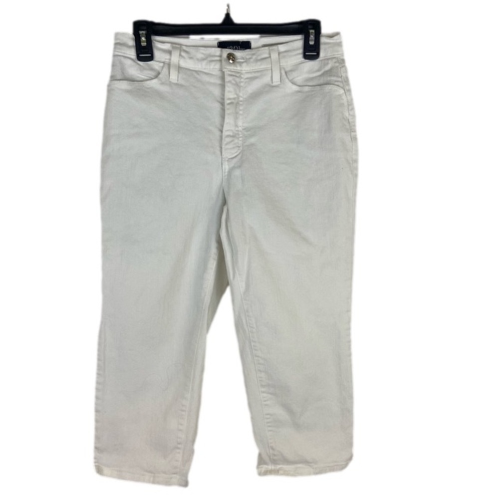 NYDJ Not Your Daughter’s Jeans White Capri Jeans Women’s Size 6
